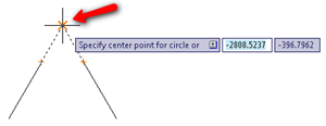 AutoCAD_object_tracking_for_extended_intersection