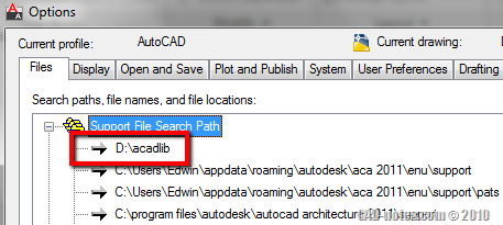 AutoCAD_block_library_location
