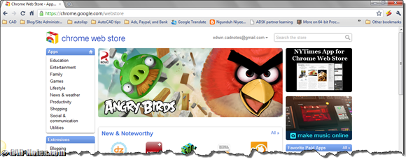 angry birds on chrome store
