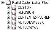 partial customization files