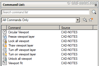 custom viewport commands