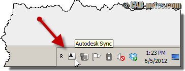 autodesk 360 sync system tray