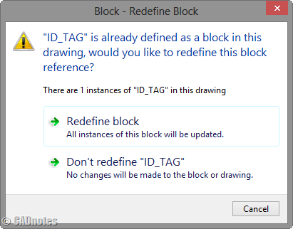 redefine block
