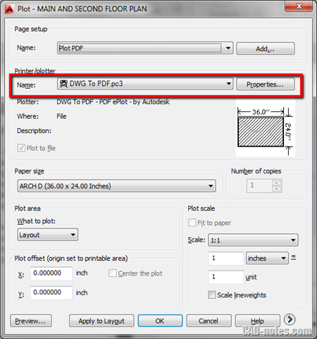 Ejendomsret Stænke Sekretær How to create PDF from AutoCAD drawings | CADnotes