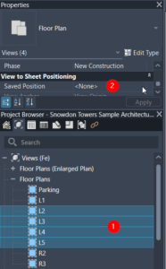Placing Views on Sheet Efficiently with Saved Position | CADnotes